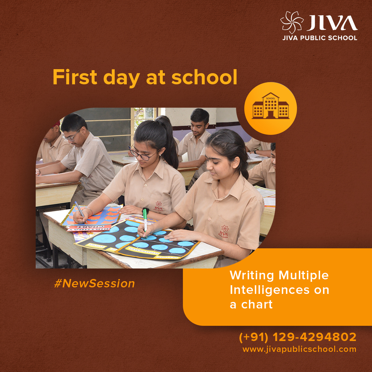 JivaSchool's tweet photo. Jiva Public School is thrilled to welcome all the students to the new academic session filled with new opportunities, challenges, and adventures.
#firstday #firstdayofschool #schoolfirstday #newsession #academics #schools #faridabad #schoolsinfaridabad #jivites #jivapublicschool https://t.co/xzZtXagce9