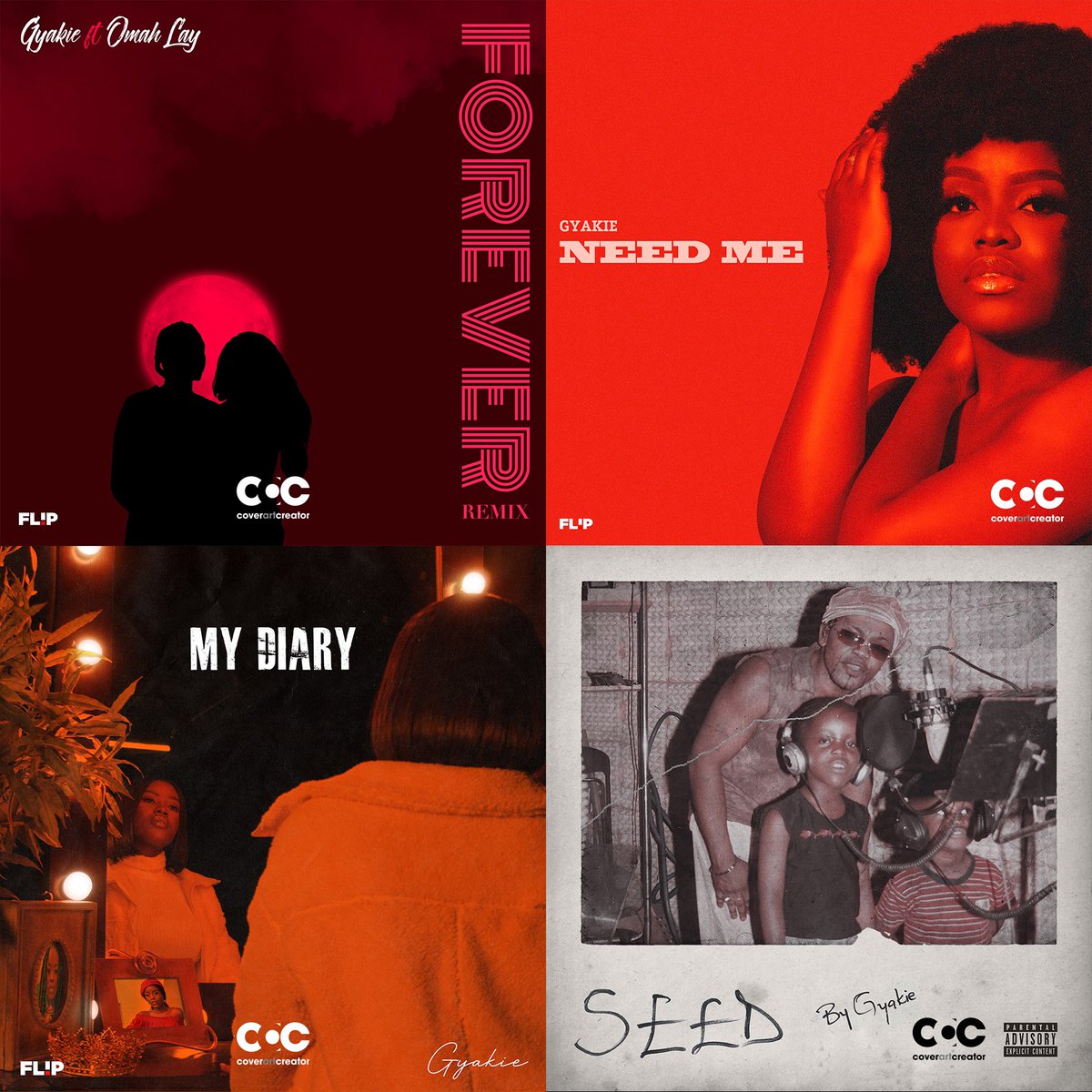 coverartcreator's tweet photo. This is what I do, single/album cover art design (Gyakie, Shatta Wale, Okese 1, Joint 77…). Kindly Retweet. https://t.co/syVgIrXIqx
