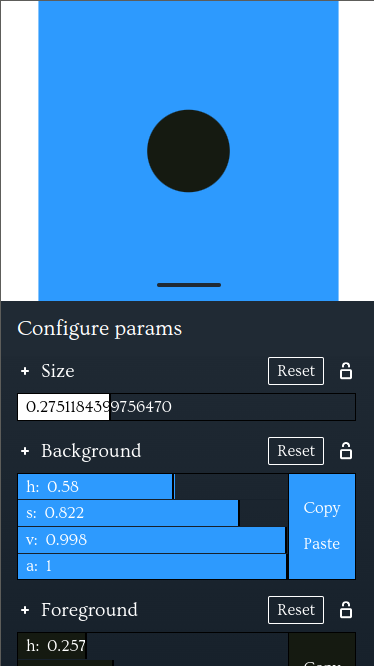 Ok I'm ready to port my params interface to actual projects now. 🤸 In the meantime:

Demo available here: portfoliold.julienpradet.fr/params/index.h…

And project available on GitHub (Svelte + TypeScript):
github.com/JulienPradet/j…