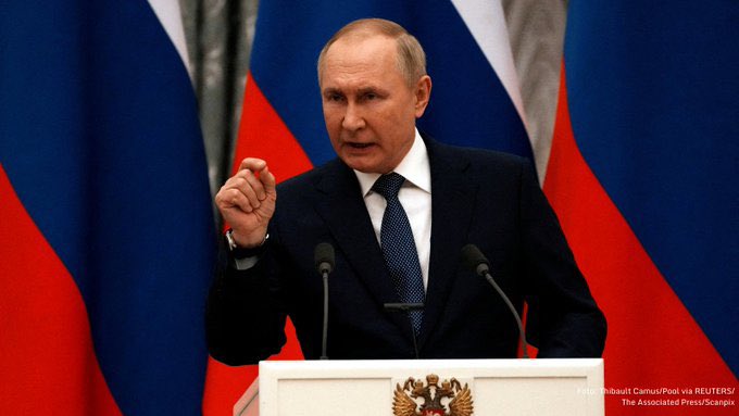 ltvzinas's tweet photo. Hāgas Starptautiskās Krimināltiesas galvenais prokurors Karims Hans sacīja, ka Hāgā izdotais aresta orderis Krievijas diktatora Vladimira Putina aizturēšanai ir uz mūžu. https://t.co/Qybf5xJu6i