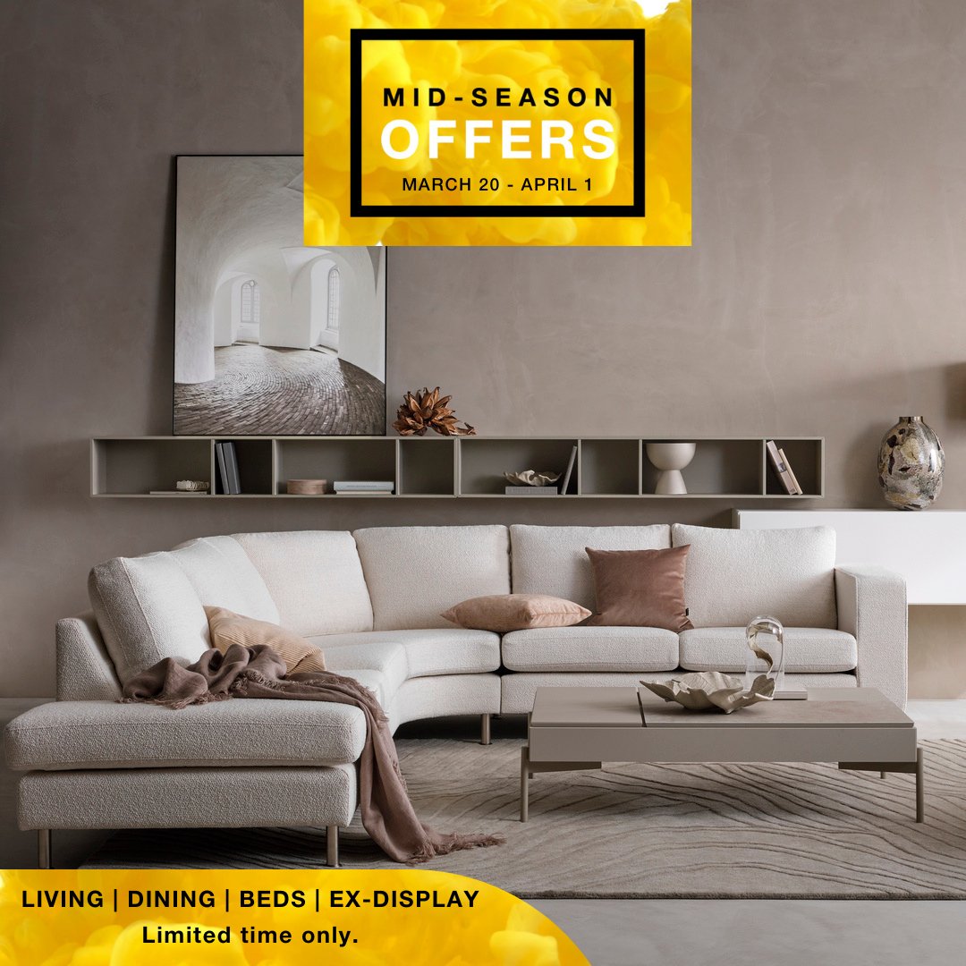 BoconceptA's tweet photo. Mid-season Sale Now On.
From March 20 to April 1, take advantage of our mid-season sale on living, dining, bedroom and ex-display.

Visit our showroom:
📍Johannesburg: 33, Commerce  Crescent, Kramerville 
+27603031262

📍Cape Town: 3A Dock Road, V&amp;A Waterfront
+27839622245 https://t.co/d2nGojR8kB