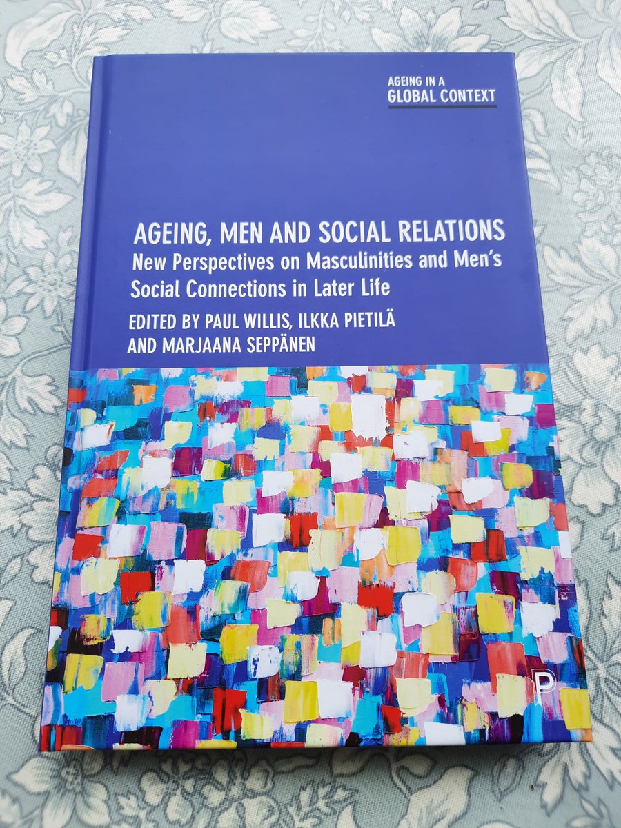 Many congratulations to @pwillis5 Ilkka Pietilä & @MarjaanaSe on a brilliant new book. That's book #15 in the wonderful Ageing in a Global Context series @policypress @britgerontology #Masculinities #GeroTwitter policy.bristoluniversitypress.co.uk/ageing-in-a-gl…