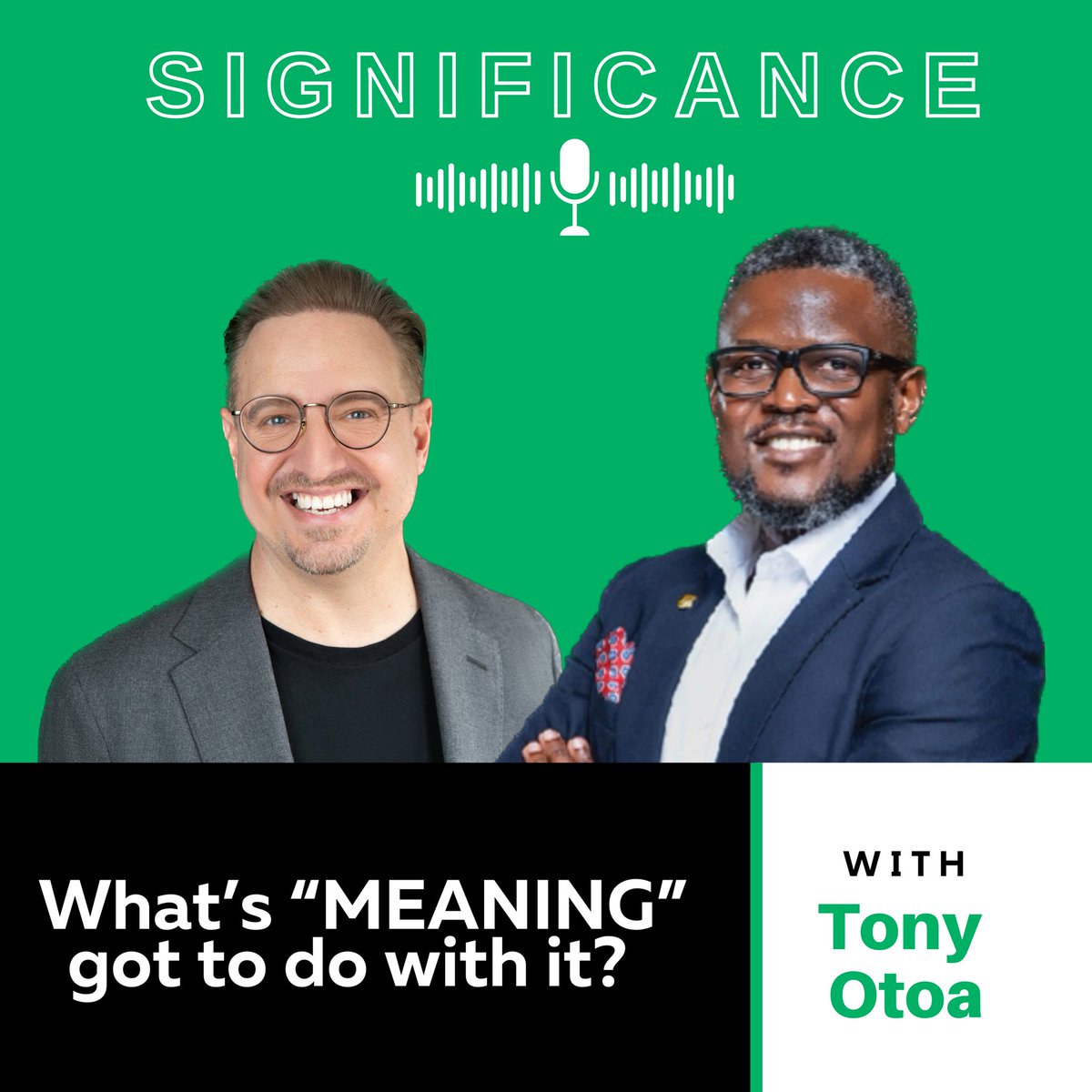 What’s “MEANING” got to do with it? New episode with Stanbic Business Incubator CEO <a href="/Comrade_Otoa/">Tony Otoa</a> is now live! spotify.link/W8jPPSZXjyb podcasts.apple.com/gb/podcast/sig… #ceo #leadership #meaning
