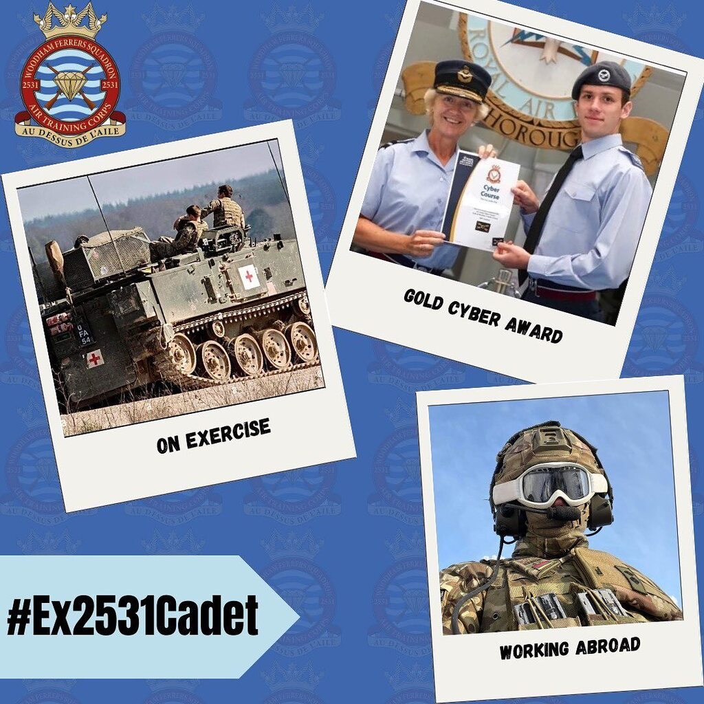 Ahead of our intake night on the 23rd March we thought it would be fitting to hear from some Ex 2531 Cadets and their experiences in and after cadets! 
Next up is Will who is an ex CWO, here’s what he had to say - 

“Being a part of cadets was a great ex… instagr.am/p/CqAjsrftn0n/