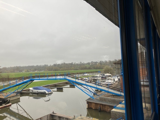Boats in the water - spring relaunch is underway!!