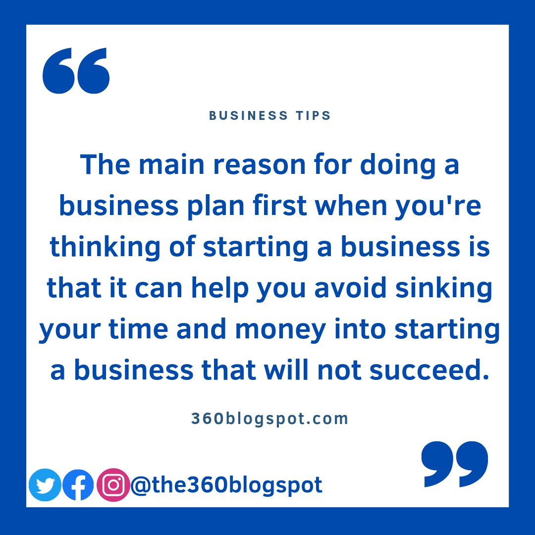 the360blogspot's tweet photo. Business Plan  is key in business

#business #entrepreneur #motivation #marketing #success #money #love #smallbusiness #entrepreneurship #businessowner #mindset #instagram #inspiration #instagood #lifestyle #startup #digitalmarketing #goals #happy #life #branding #Finance #USA https://t.co/U5M41Er3mQ