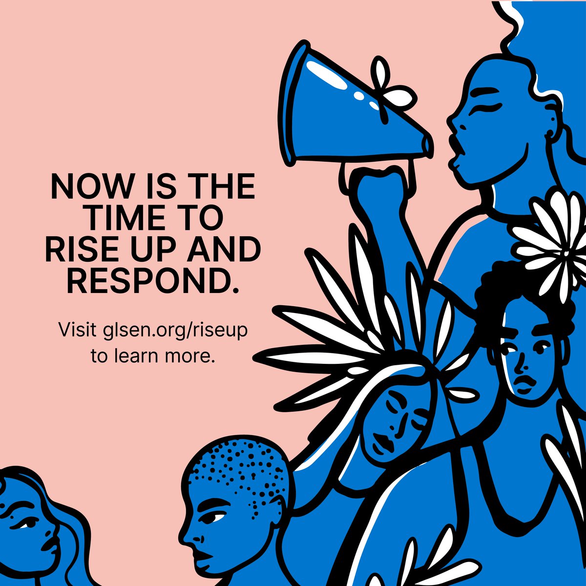 GLSEN's tweet image. In honor of the over 2 million LGBTQ+ youth who exist in the United States, GLSEN created the Rise Up campaign to engage affirming communities and show 2 million displays of public support.

Visit glsen.org/riseup to Rise Up with us today.

#RiseUp4LGBT