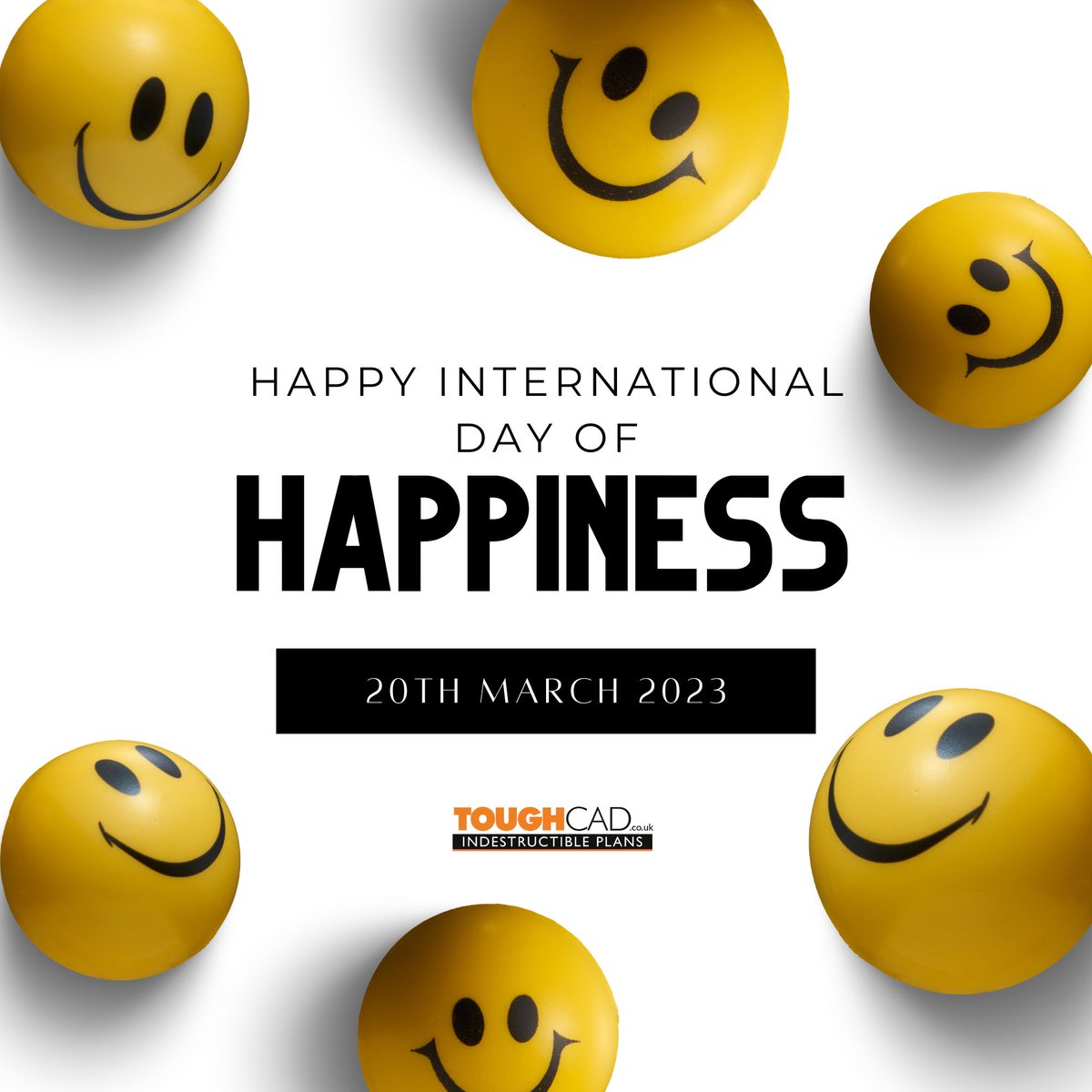 toughcad's tweet photo. ☺️ Happy International Day of Happiness! 

Today also marks the first day of spring 2023! 

Warmer, longer days are coming, and the flowers are starting to bloom! Now, that’s certainly something to smile about! 🌤️🌿

Have a great day! 

https://t.co/QytCmrk6mI - For more TOUGHCAD https://t.co/2sa9sopuUw