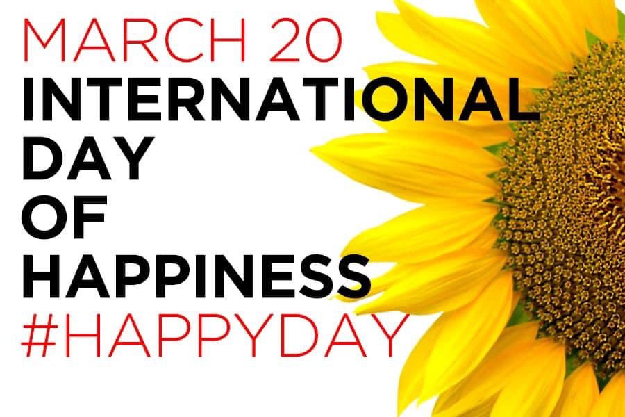 AHRCUSA's tweet photo. March 20, the International Day of Happiness declared by the United Nations. Happiness is still a dream to so many in a World thorn by wars, divide and conflicts. Happiness is a basic human right to all. #ahrc #ahrcusa #imadhamad #InternationalDayOfHappiness @AHRCUSA @WhiteHouse https://t.co/WqhMnXVLPR
