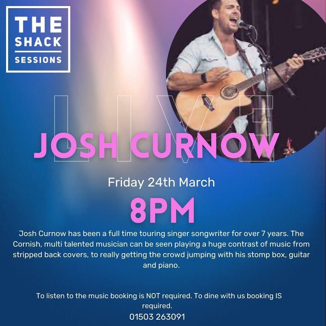 JDCurnow's tweet photo. Kicking off @thecoddyshack1 sessions on Friday 24th of March! This place is such a vibe and with the lost incredible, borderline gourmet fish and chips 🤤 a real treat! See you there #Looe #Cornwall #CornwallMusic https://t.co/J4nnNdrQU4