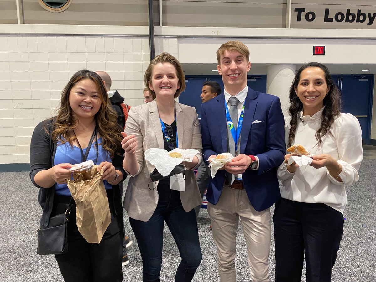 Super proud of these bada$$, super smart @DermatologyUW  residents for competing in the #dermpath  bowl.  Did they win the whole thing? No. Do I care even a little bit? Also no! Just proud of them for representing 💪🏽 #AAD2023