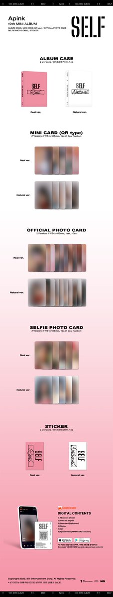 BabyBlueMyGo's tweet image. [MYGO] Help RT~
Apink - 10th Mini Album SELF

Choose ver ✅
Ktown4u POB : 1PC✅

💰Normal ver RM75 / Platform ver RM45

RM8 WM/ RM16 EM 

No 2nd Payment needed✅

DM to order
Due : 2023-04-01

#pasarAPINK 
#BabyBlue_GO