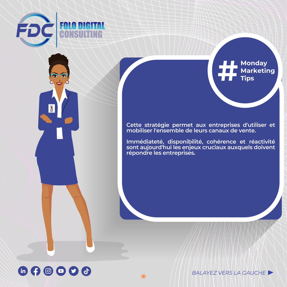 FoloDigital_C's tweet photo. En #marketing, cette stratégie permet à l'entreprise d'utiliser et mobiliser l'ensemble de ses contacts de vente.

Vous souhaitez donner un coup de boost à votre stratégie de #communication?

Pour une meilleure prise en charge contactez-nous 

44421273 / 90047958

#Tips #Stratgie https://t.co/GaZtEGysuV