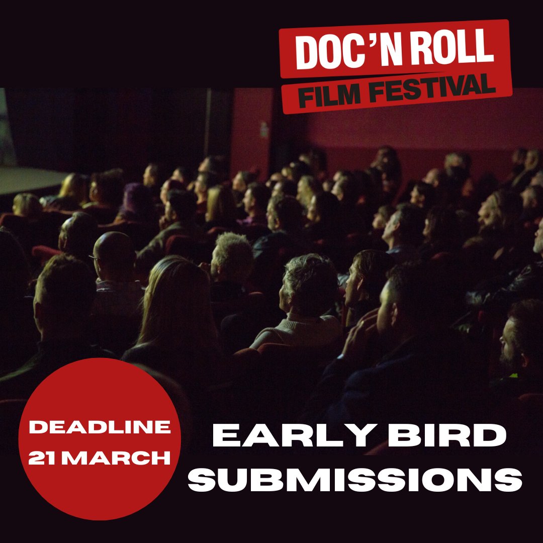 docnrollfest's tweet photo. Made a #MusicDocumentary that you want to share with the world at our 10th edition this November?!
Then make sure you submit it to us now! Earlybird deadline entries close 21 March so get them in now to save £££ 😱!👉🏻https://t.co/GSr50H5GuN https://t.co/g9gHJYwGLp
