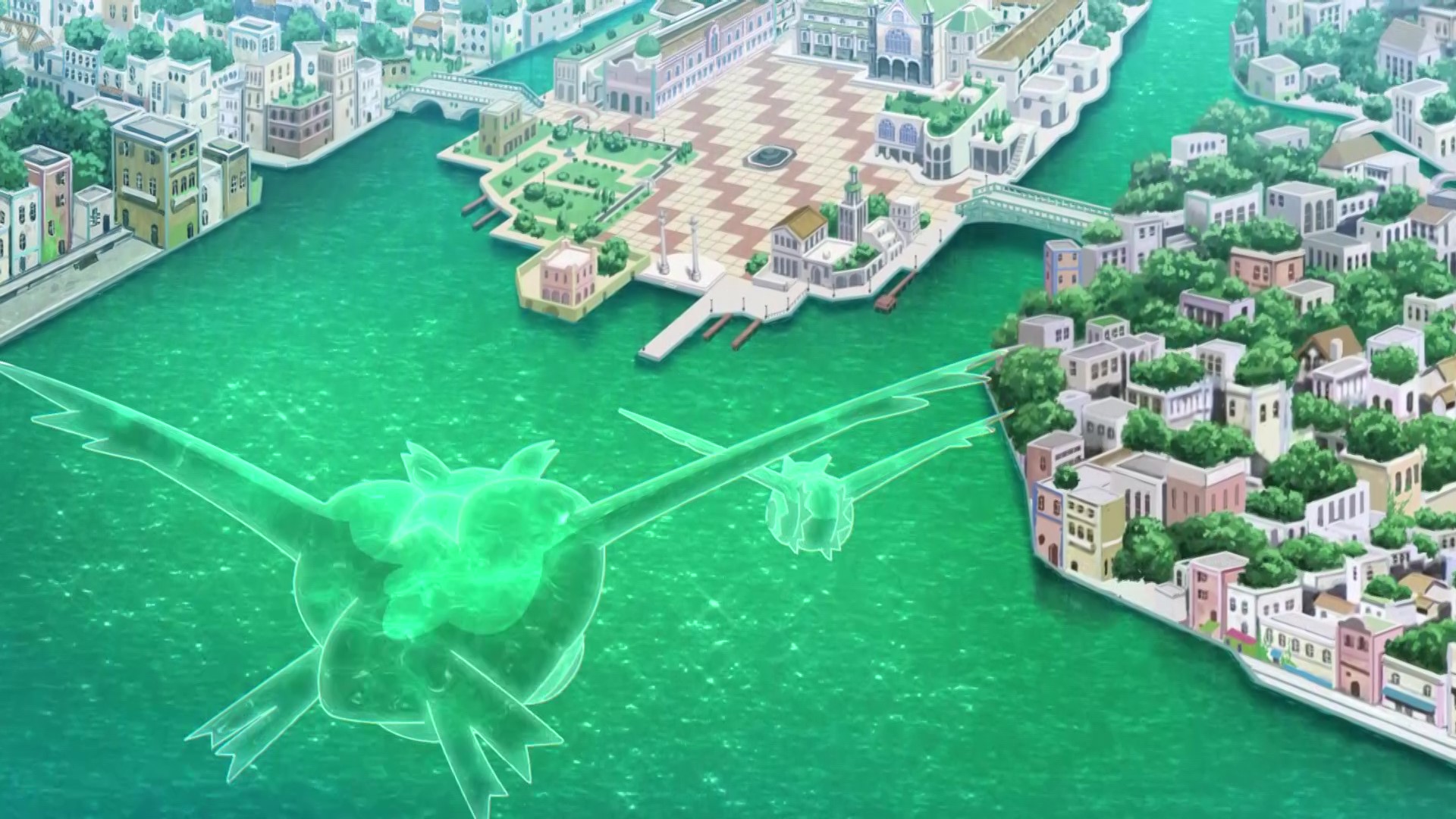 ポケモン ジオラマボックス アルトマーレ広場 水の都の護神 ラティアス ポケモン ラティアス！ ジオラマボックス アルトマーレ広場 水の