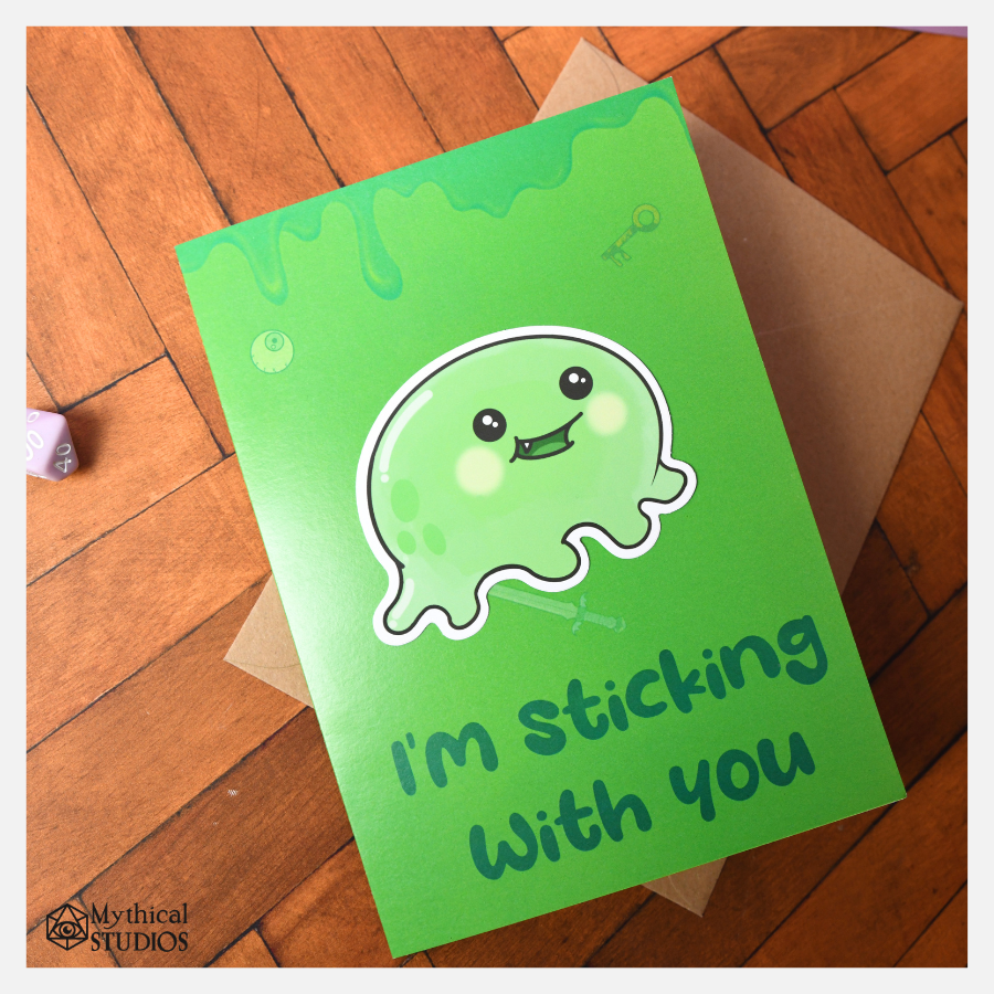 TheMythicalShop's tweet photo. New pin &amp; sticker birthday cards! Card and gift combo! 
#DnD #cards #dungeonsanddragons #ghosts #Stickers #pins https://t.co/c8VD2PVezs
