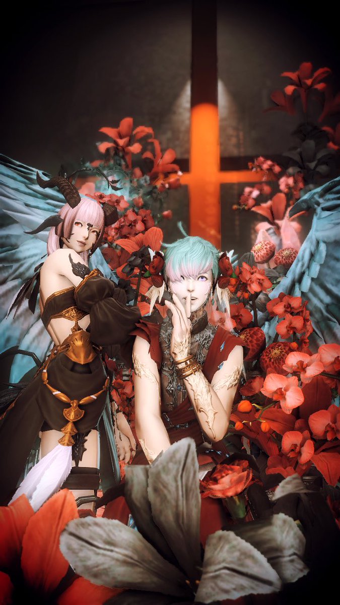 We are chaos
We can't be cured🥀
🏷️ #SD_Ali 様
👤 <a href="/VatheryFfxiv/">Vathery_FFXIV</a> ﾁｬﾝ
#FF14 #FFXIV #XIV_PICTCLIP #メスラ