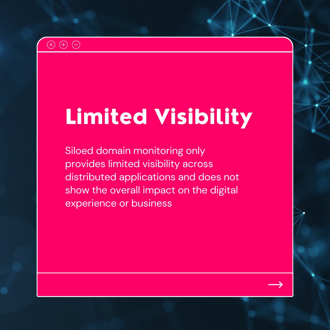 Manifold_MEA's tweet image. Is your company still stuck in siloed domain monitoring? These are a few reasons you need to think beyond them.
#domainmonitoring #network  #manifoldcomputers
