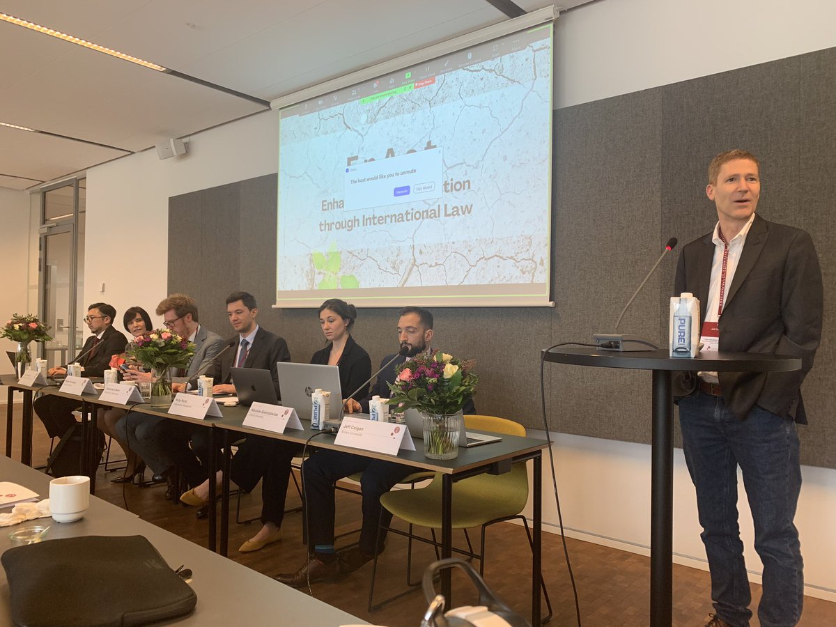 CLIMA (@clima_ucph) on Twitter photo Prof. <a href="/JeffDColgan/">Jeff Colgan</a> is opening session 2 on the #greening of existing normative standards. Looking forward to hearing from <a href="/gianikolas1/">Nikolas Giannopoulos</a> @RortyRuby <a href="/claire_ob1/">Dr Claire Methven O'Brien</a> <a href="/ale_monti21/">Alessandro Monti</a> <a href="/MFermeglia90/">Matteo Fermeglia</a> <a href="/TibisayMorgandi/">Tibisay Morgandi</a> and Soo-Hyun Lee on this topic. Prof. <a href="/JeffDColgan/">Jeff Colgan</a> is opening session 2 on the #greening of existing normative standards. Looking forward to hearing from <a href="/gianikolas1/">Nikolas Giannopoulos</a> @RortyRuby <a href="/claire_ob1/">Dr Claire Methven O'Brien</a> <a href="/ale_monti21/">Alessandro Monti</a> <a href="/MFermeglia90/">Matteo Fermeglia</a> <a href="/TibisayMorgandi/">Tibisay Morgandi</a> and Soo-Hyun Lee on this topic.