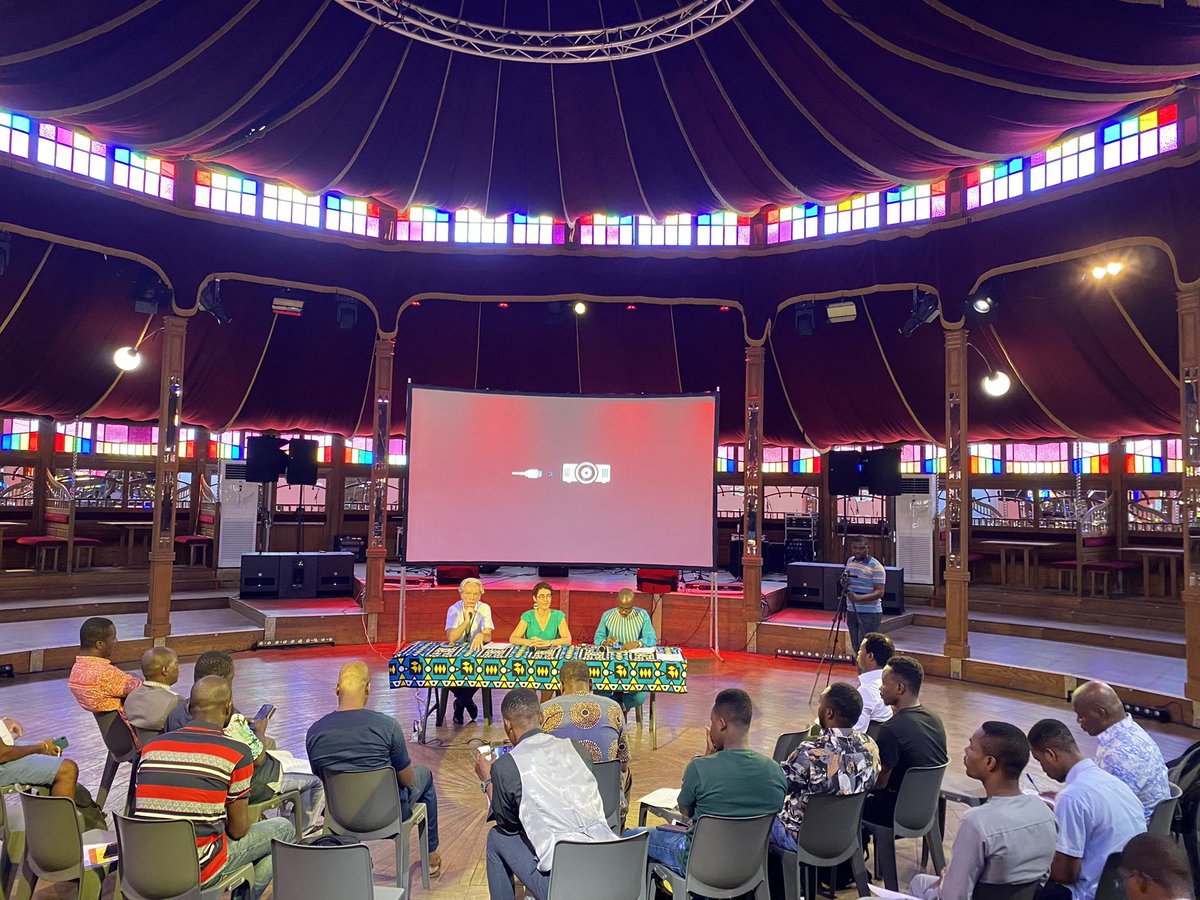 zeusreas's tweet photo. Le nouveau site « Magic Miror » de l’ @IFTogo vient d’abriter le lancement de la 9ème Édition du Togoville Jazz Festival. Il se déroulera du 12 Avril au 23 Avril 2023 avec la participation de 30 Artistes où Groupes.
#TgTwittos #TogovilleJazzFestival #Edition9 #IFT https://t.co/u7zq8xKuxJ