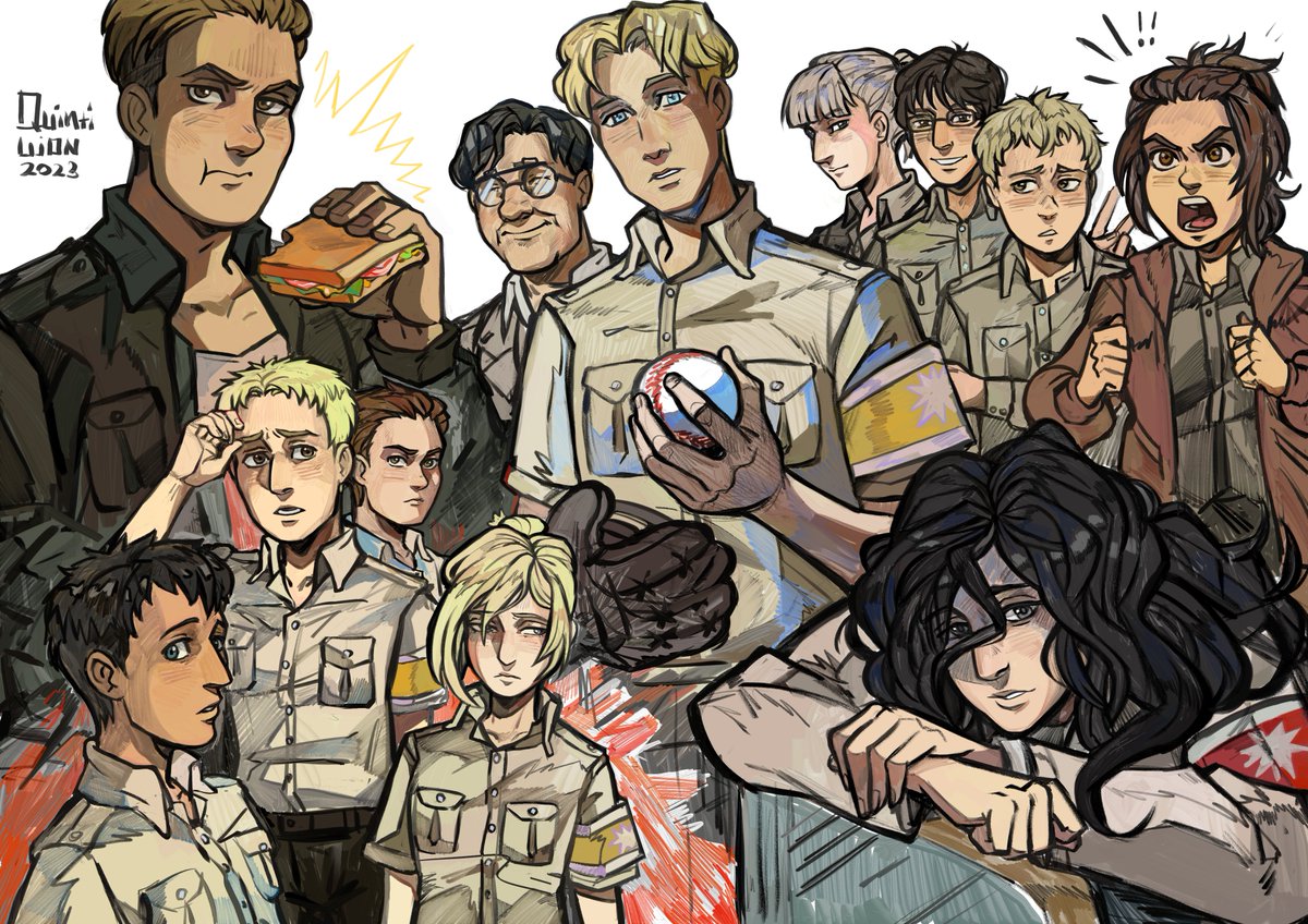The Warriors #Snk #Aot