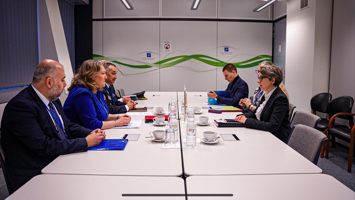 Slavjanka Petrovska on Twitter "📍mtgs/w/ Dep/Assistant SecGen Burcu