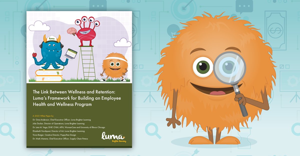 learnwithluma's tweet photo. Spring into wellness and retention with Luma’s newest white paper, The Link Between Wellness and Retention: Luma’s Framework for Building an Employee Health and Wellness Program.
Request the paper at https://t.co/mhkdFKbk74.
#wellness #health #learningdonebetter #training https://t.co/XYtQbNtX0l