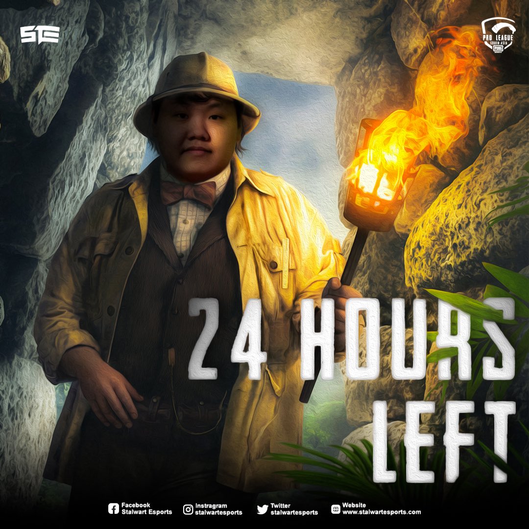 StalwartEsports's tweet photo. Control your excitement for just 24 hours. It’s gonna be fun 🤩
@icy.pubgmobile looks cute in this poster btw
#pmplsa | #pubgm | #esports https://t.co/vJMiKqeudo