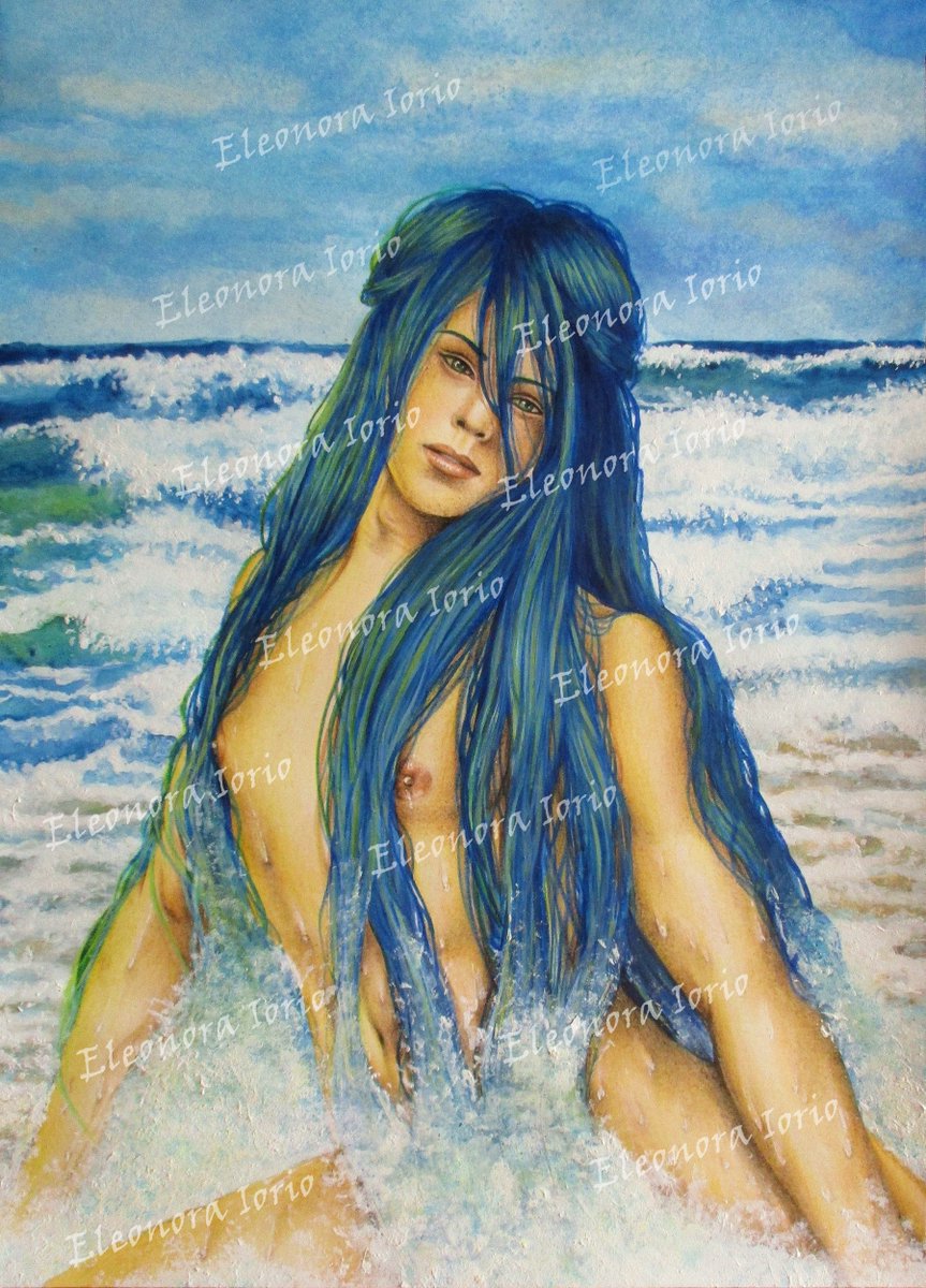 EleonoraIorio's tweet photo. Re-interpretation of the "#BirthofVenus"🌊
#Painting #Drawing #Picture #water #sea #ocean #waves #watercolors #acryliccolors #coloredpencils #watercolorpencils #originaldrawing #sky #bluesky #sunlight #dibujo #dibujoamano #retrato #イラスト #イラストレーション #絵 #肖像画 #似顔絵 https://t.co/CCvJMnlq2j