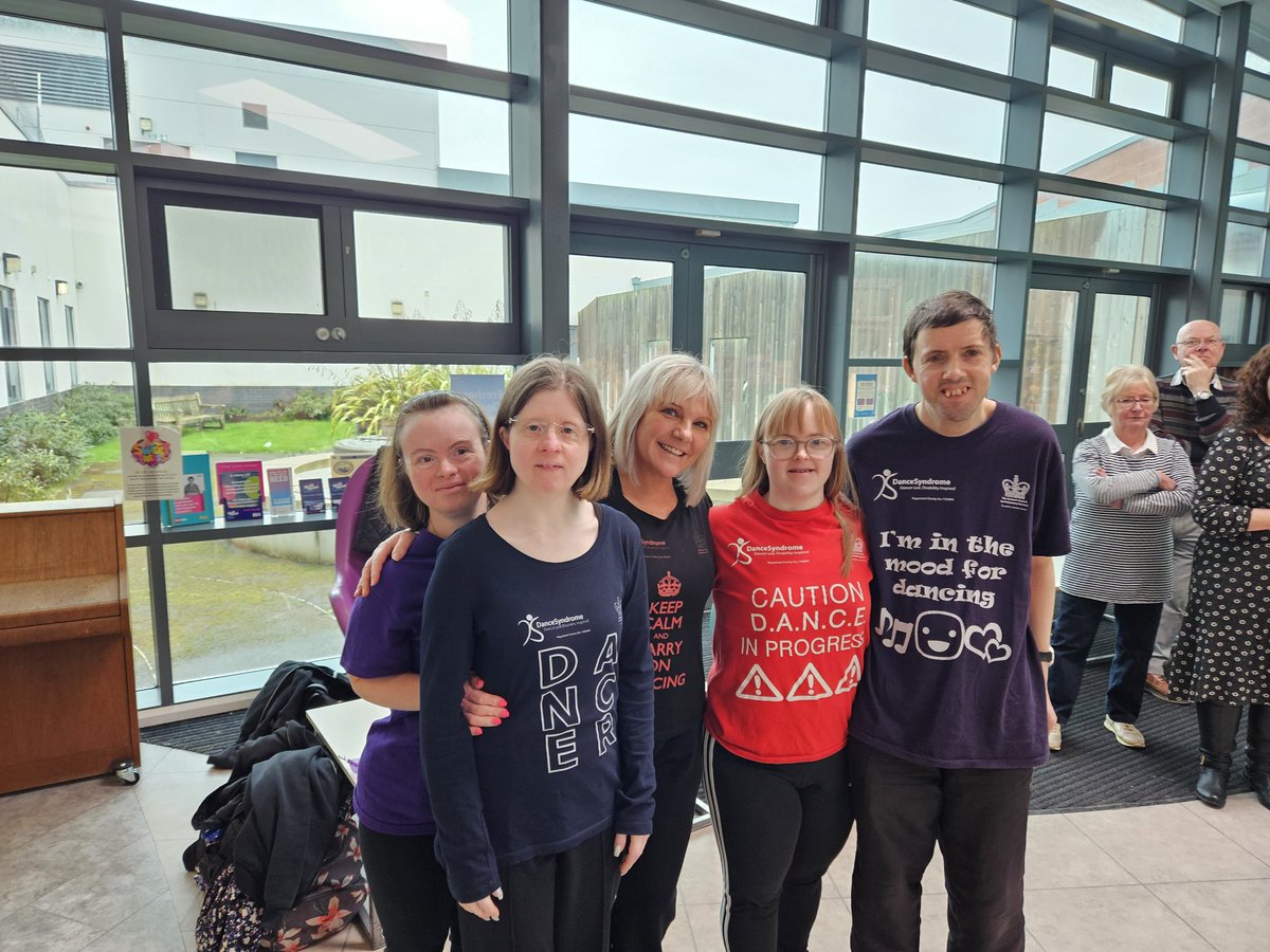 Prof Paul 💙RN MA OStJ Prof of Practice (@pauljebb1) on Twitter photo Great start to #DownSyndrome awareness week having fab @DanceSyndromeUK joining us for a flash mob <a href="/WeAreLSCFT/">Lancashire & South Cumbria NHS Foundation Trust</a> #Harbour Great start to #DownSyndrome awareness week having fab @DanceSyndromeUK joining us for a flash mob <a href="/WeAreLSCFT/">Lancashire & South Cumbria NHS Foundation Trust</a> #Harbour