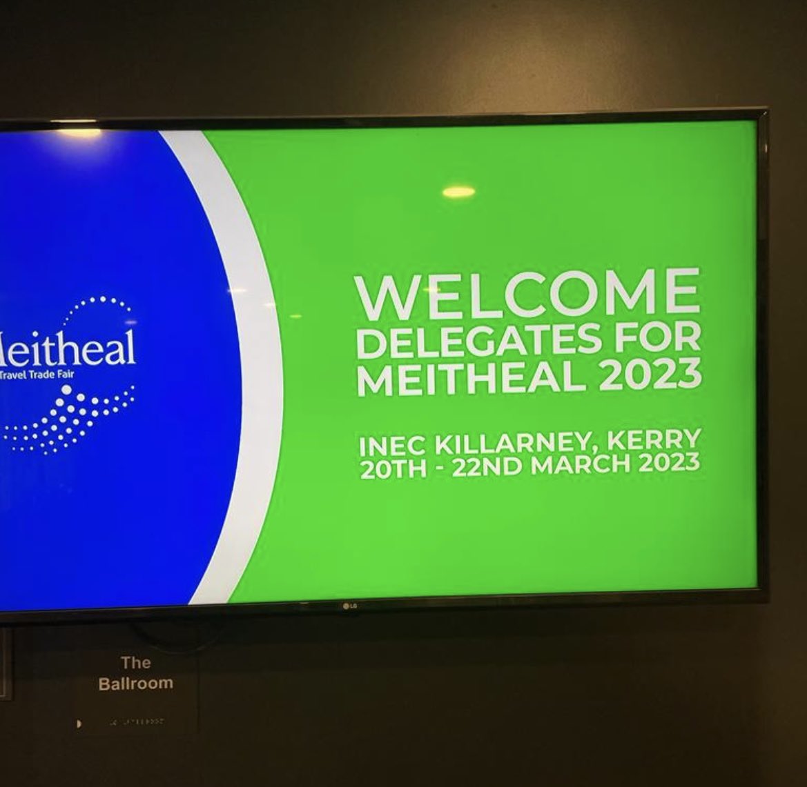 BrackTours's tweet image. The start of a busy few days for Sinead at #Meitheal2023 Looking forward to meeting our Industry partners new and old! @TourismIreland  @Failte_Ireland #FillYourHeartwithIreland #Industrycollaboration #Workingtogether