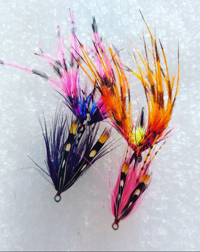 Saltwateronfly's tweet photo. Beautiful intruders
@fredrik.odman
A few more articulated Intruders, 😄👍! #,Intruders #articulatedintruders #articulatedflies #steelheadflies #steelheadflyfishing #steelheadfishing #chasingchrome #chasingsilver https://t.co/HkakUzYiSg