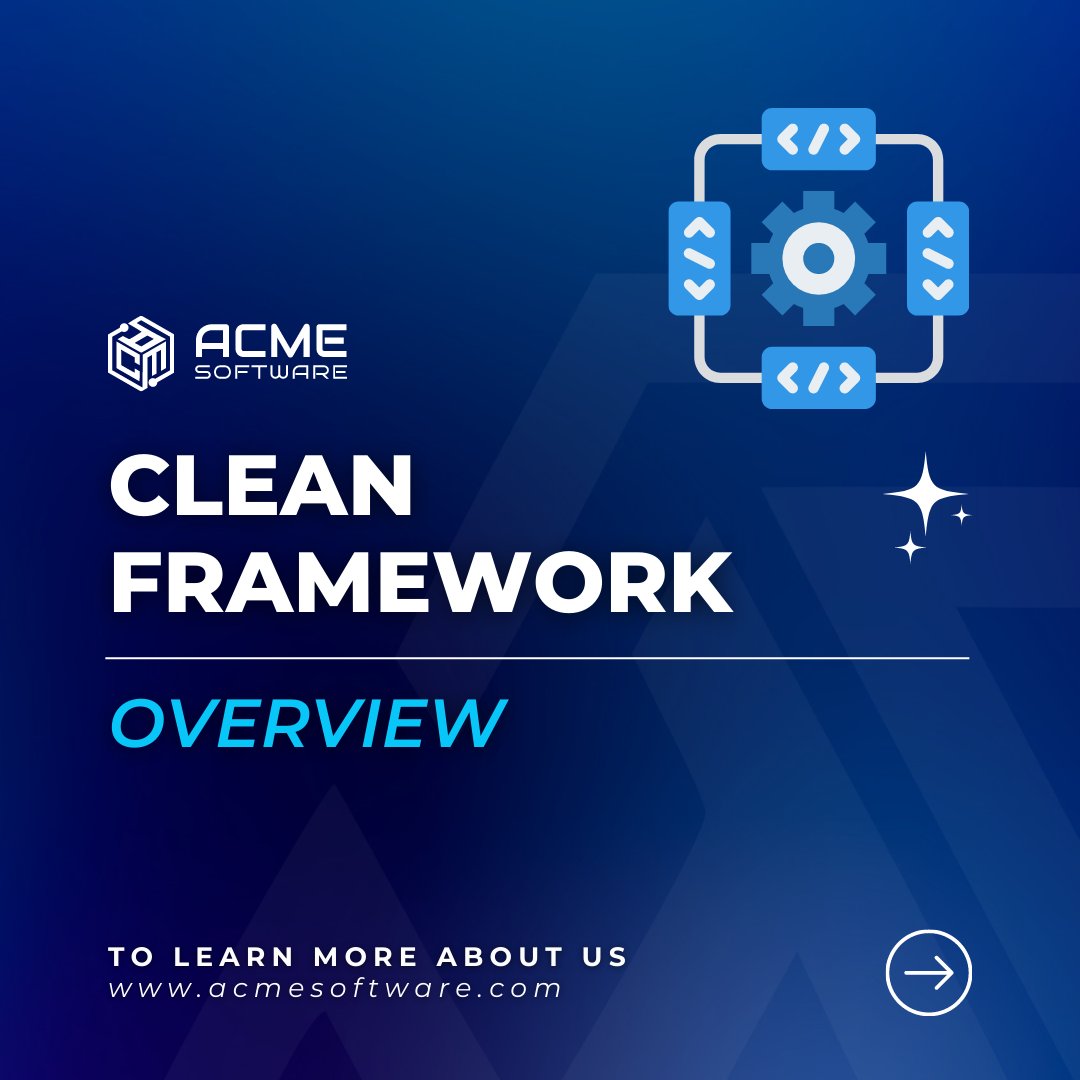acmesoftwarehq's tweet image. To learn more about Clean Framework, you can visit:
docs.page/MattHamburger/…

#acme #acmesoftware #flutter #flutterdeveloper #softwaredevelopment #whitelabel #scrum #scrumtraining #mobileappdevelopment #webapplication #wordpress #cleancode #productdesign #product