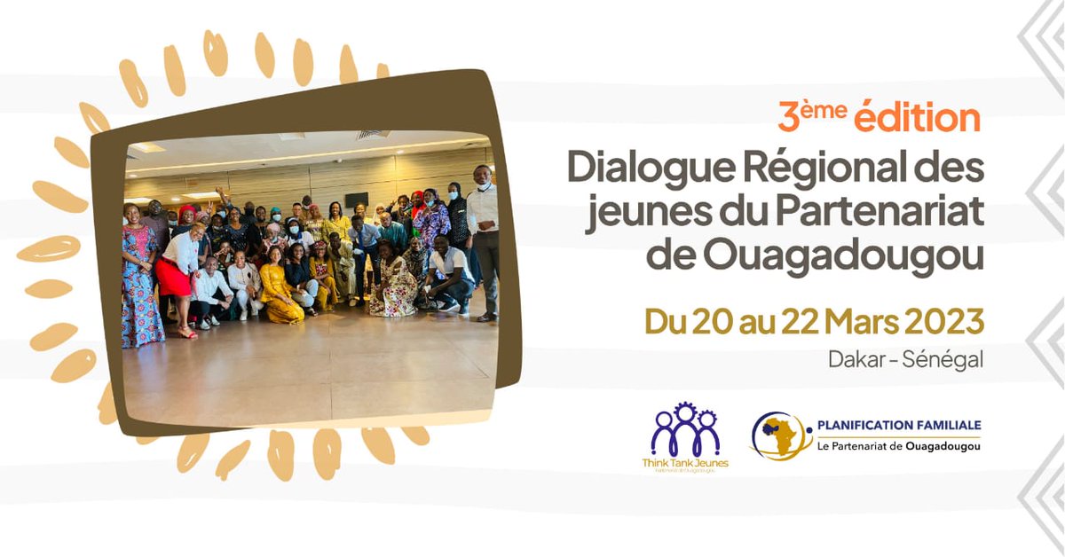 En ma qualité de Point focal Jeune Togo pour le #PO et #FP2030, je participe à la 3e édition du Dialogue Régional des jeunes du @POuagaPF avec mes soeurs @RahileMijiyawa @MelissaDogbe et Priscilla Hundeglah au pays de la Teranga , le #Senegal. #JeunesPO #POYouthDialogue