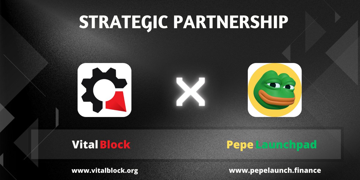 We Are Delighted to Announce Our Strategic Partnership with <a href="/pepelaunch/">Pepe Launchpad (🚀,🐸)</a>

<a href="/VB_Audit/">Vital Block 🛡️</a> Will Audit &amp; KYC Projects Launching on 
#Pepe Launchpad.

Pepe Launchpad is a decentralized platform that provides an easy-to-use interface for anyone who wants to launch their own token On #CORE