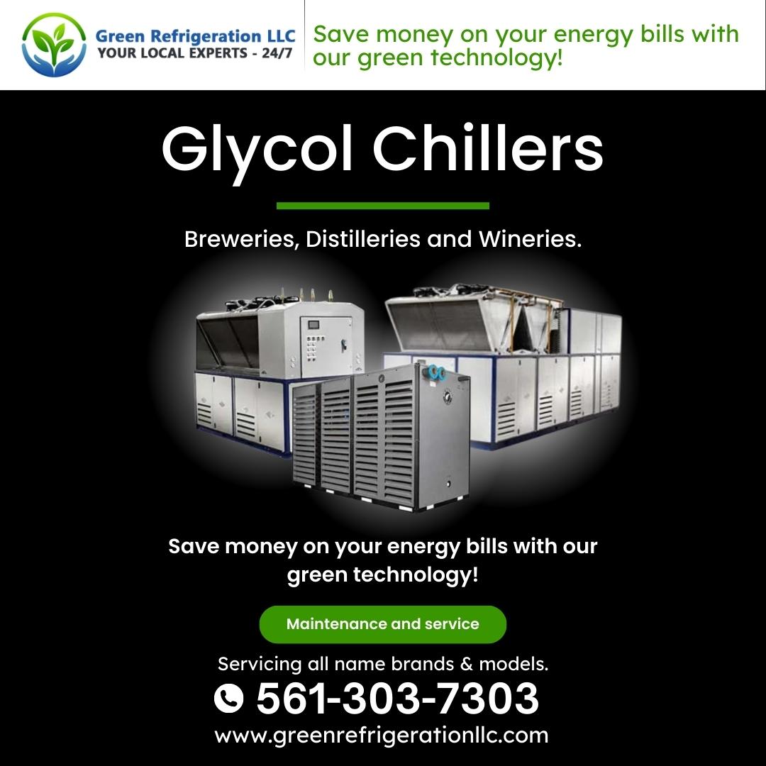 If you're looking for a #GlycolChiller maintenance and repair company in #PalmBeachCounty, Broward County, #Florida, Areas, look no further than us.

We provide high-quality products and services to all of our customers.

✅greenrefrigerationllc.com/service/glycol…
Save up to 35% on electricity.