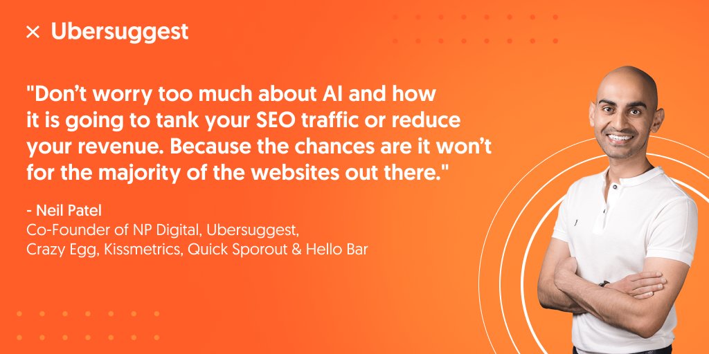 Instead focus on providing the most value to users with your products, your services, and your content. That’s how you win in the long run.

Use Ubersuggest to kickstart your SEO Strategy 👇🚀
eu1.hubs.ly/H02Z3jn0