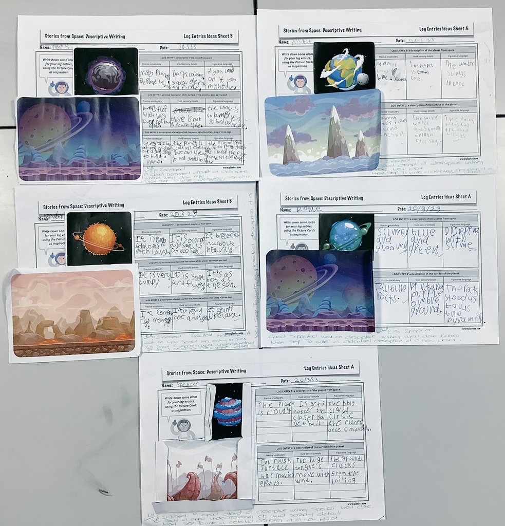 Year 6 students <a href="/LanghamOaks/">Langham Oaks</a> School make use of:  
✏️Precise vocabulary,
✏️Vivid sensory detail and 
✏️Figurative language. While completing todays #English assessment. Excellent work 😃 #literacy #Langham