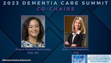 The National Institute on Aging (NIA) (@nihaging) on Twitter photo Join Andrea Gilmore-Bykovskyi (@andrealgilmore) and Julie Zissimopoulos (<a href="/zissimop/">Julie Zissimopoulos</a>) for opening remarks for Day 1 of the Dementia Care Summit! Be sure to also follow @NIA_BSR and the #DementiaCareSummit hashtag for updates on what’s going on at the Summit! videocast.nih.gov/watch=49311 Join Andrea Gilmore-Bykovskyi (@andrealgilmore) and Julie Zissimopoulos (<a href="/zissimop/">Julie Zissimopoulos</a>) for opening remarks for Day 1 of the Dementia Care Summit! Be sure to also follow @NIA_BSR and the #DementiaCareSummit hashtag for updates on what’s going on at the Summit! videocast.nih.gov/watch=49311