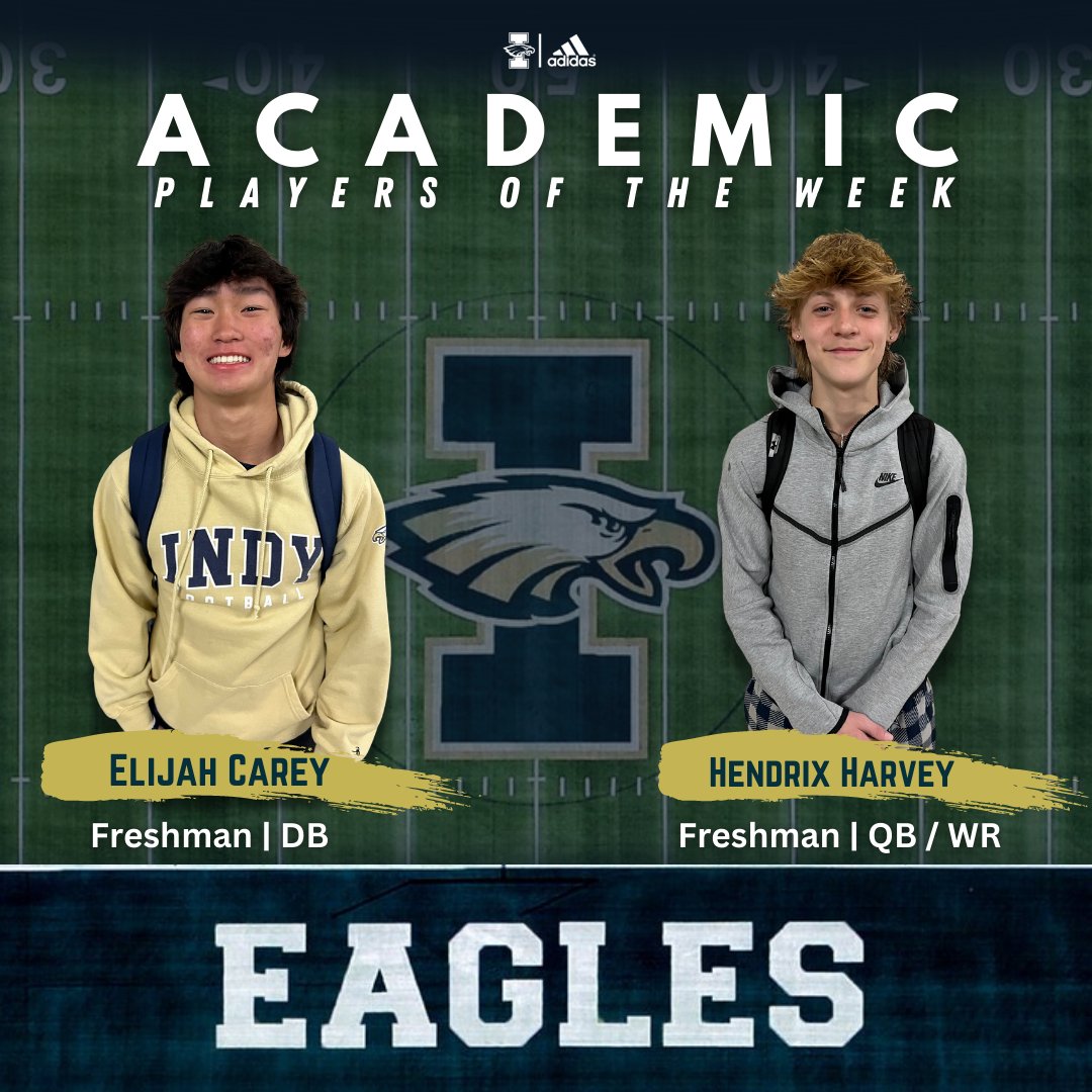 wcsIHSfootball's tweet image. Congratulations to our Academic Players of the Week! STUDENT Athletes! 

#ALLINdy | #IndyMade