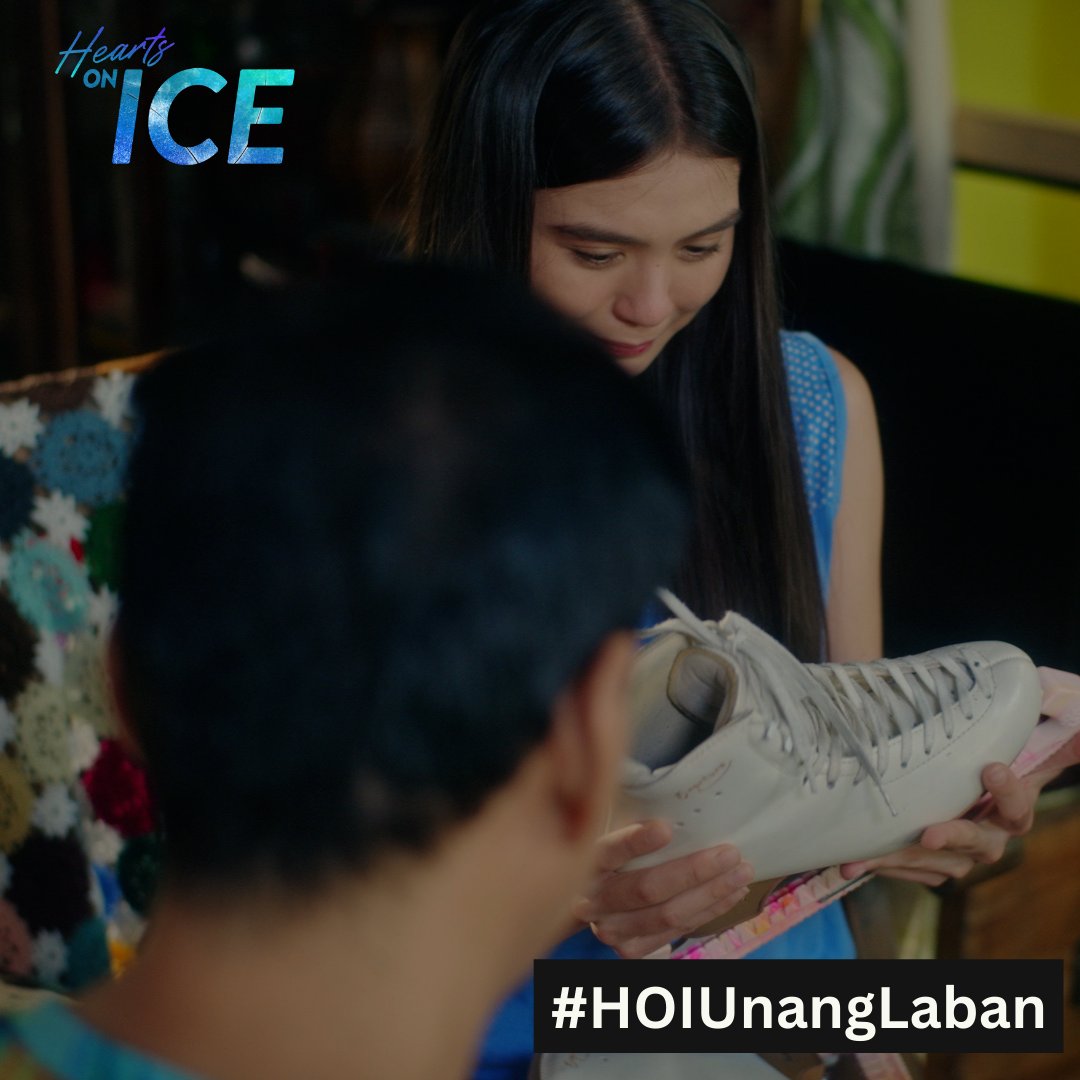 GMADrama's tweet photo. Aww, binigay ni Libay ang dati n'yang skates kay Ponggay! π₯Ίπ Yieeee kunwari sungit pa siya ih!
#HeartsOnIce
#HOIUnangLaban https://t.co/Va4yte9KE8