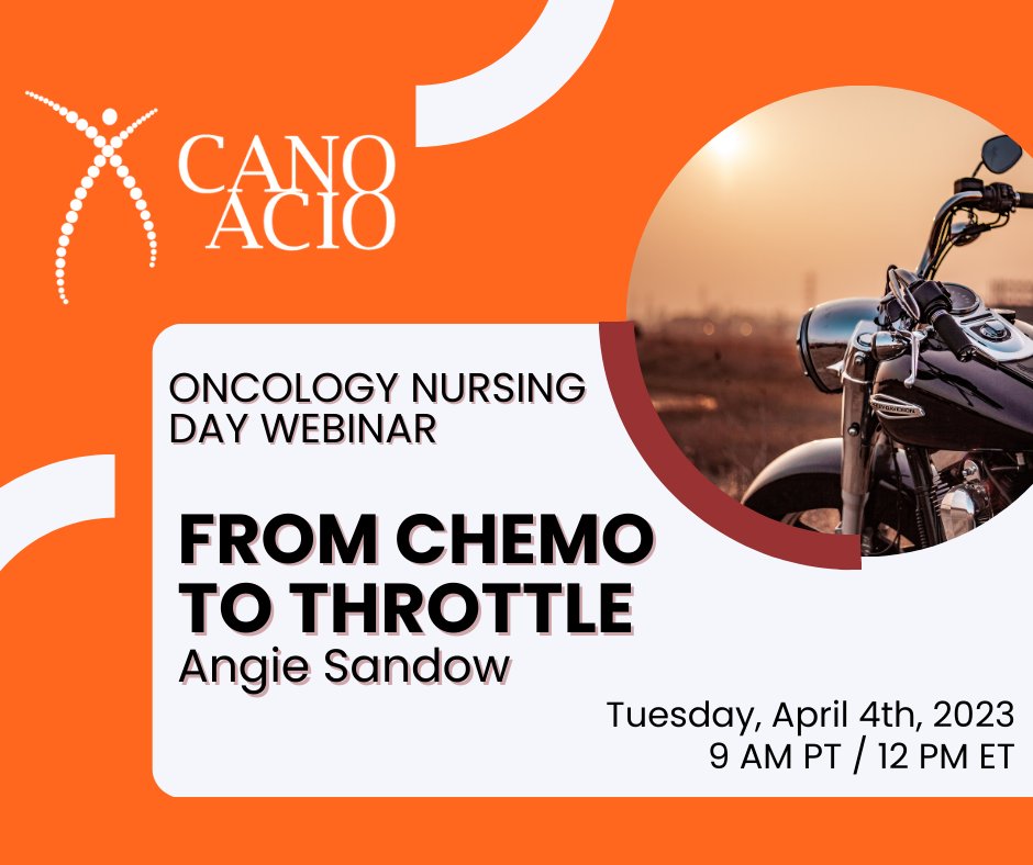 CANO_ACIO's tweet photo. Join #CANOACIO as we celebrate #OND2023 on Tuesday, April 4th, with @angie_sandow, an inspirational speaker &amp; cancer survivor who doesn't have the word "can't" in her vocabulary! Registration is FREE for everyone! Head to https://t.co/KMUwkEM1FZ to register today! https://t.co/I99Tvk3BYX