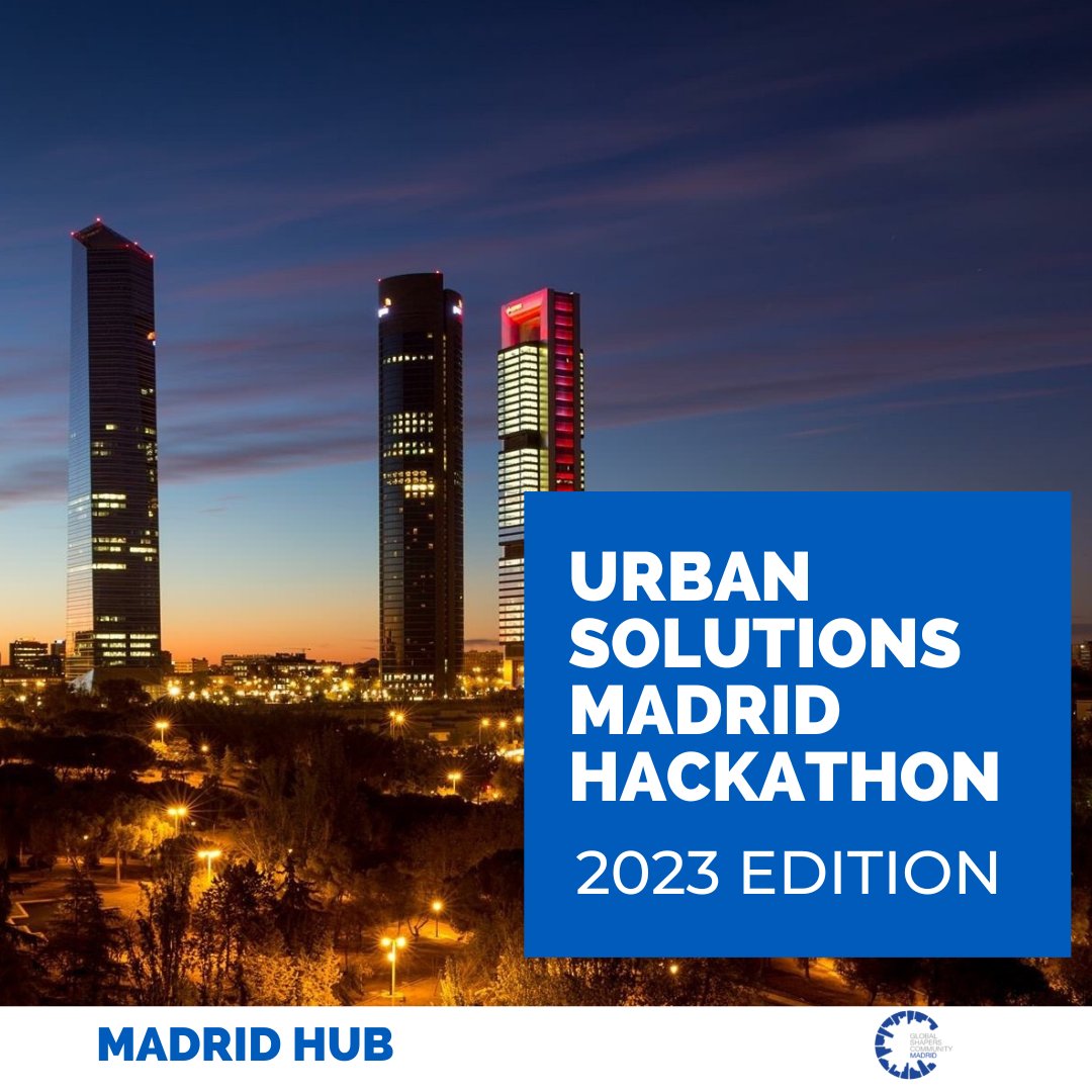 🏙️ Hackathon 2023: Urban Solutions 

¡Desafía los retos de #Madrid y recibe la experiencia de los mejores expertos a través de ponencias! 

🔗 ¿Te ves capaz de participar? madridwcc.com/evento/hackath…

📅 24 y 25 de marzo
📌 La Nave, Madrid