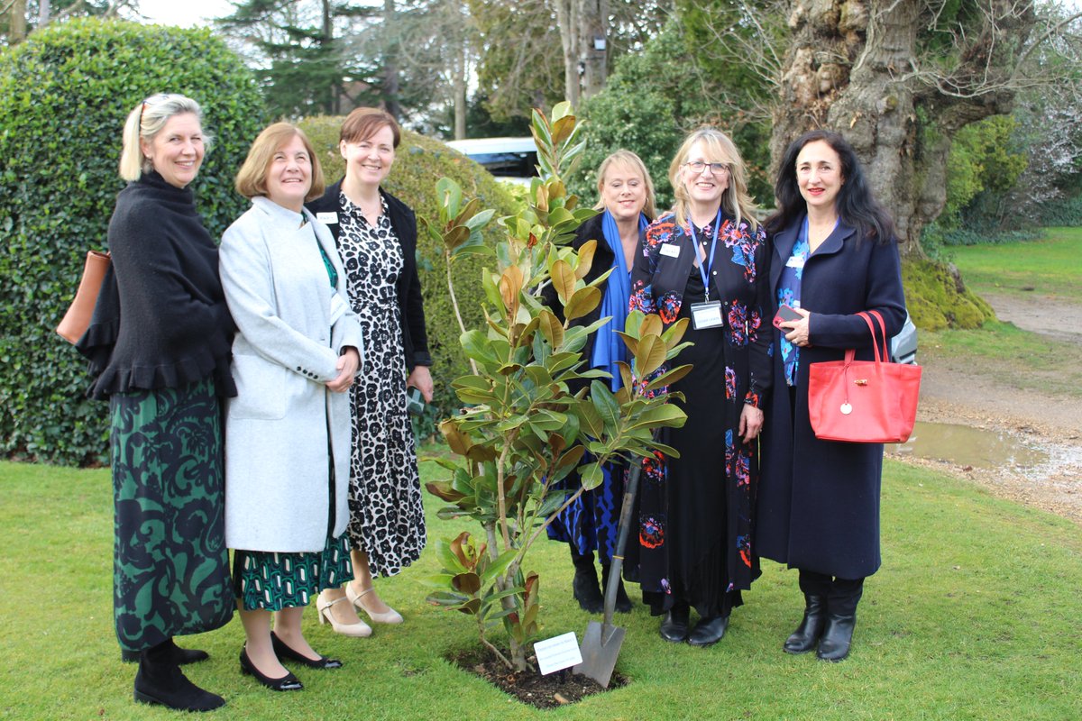 StMarysSchoolGX's tweet photo. *Class of 1985*

On Friday, we welcomed a very special group of Alumnae who have gifted the school a beautiful Magnolia Tree to mark our 150th birthday, last year. The words on the plaque are the true spirit of St Mary's 🌳#friendsforlife #schoolmemories #SMSpirit https://t.co/Dzd8vDmjSk