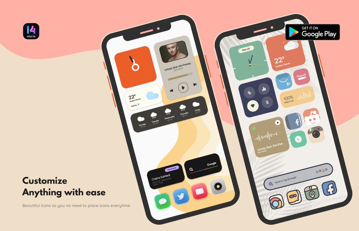 RajjAryaa's tweet image. 𝗛𝘂𝗿𝗿𝗮𝘆 ! 
𝗠𝗶𝗨𝗶 𝗪𝗶𝗱𝗴𝗲𝘁𝘀 + 𝗦𝘂𝗽𝗲𝗿𝗜𝗰𝗼𝗻𝘀
Now live on Play Store🛒

Initial Release with 
60 High Quality Widgets

Get it✨
play.google.com/store/apps/det…

10 Promocodes Giveaway 🎁

Follow me @RajjAryaa
❤️ Retweet &amp;amp; Tag Some friends
You&apos;re in✌️

Good Luck👍