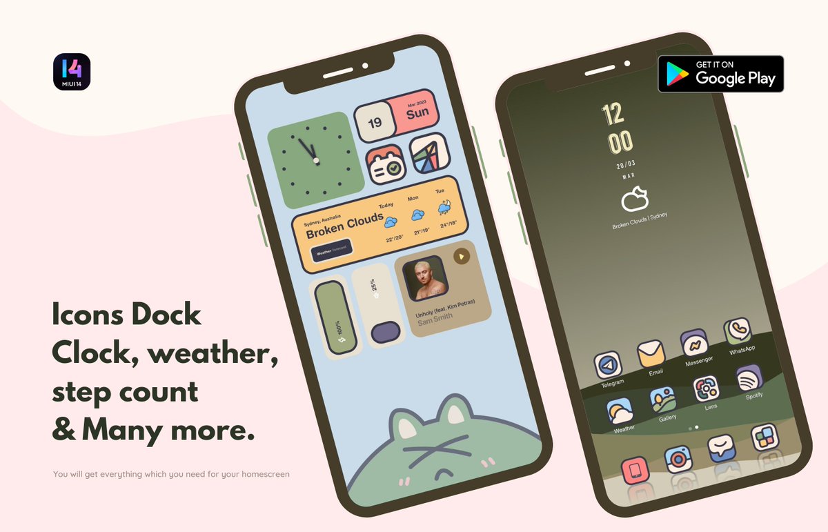 RajjAryaa's tweet image. 𝗛𝘂𝗿𝗿𝗮𝘆 ! 
𝗠𝗶𝗨𝗶 𝗪𝗶𝗱𝗴𝗲𝘁𝘀 + 𝗦𝘂𝗽𝗲𝗿𝗜𝗰𝗼𝗻𝘀
Now live on Play Store🛒

Initial Release with 
60 High Quality Widgets

Get it✨
play.google.com/store/apps/det…

10 Promocodes Giveaway 🎁

Follow me @RajjAryaa
❤️ Retweet &amp;amp; Tag Some friends
You&apos;re in✌️

Good Luck👍