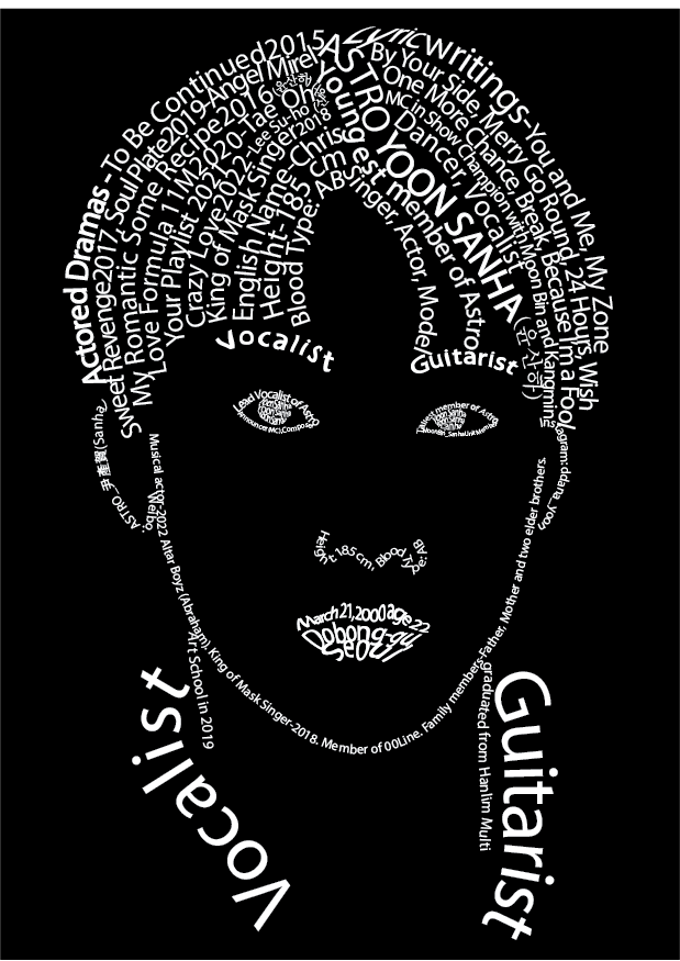ImashaWeerasin2's tweet photo. ๐Wish you a Happy Birthday Yoon Sanhaโฃ๏ธ
May you spent always healthy and happiness !!!
This year, I have created a typographic portrait for you.
#ASTRO #์์คํธ๋ก #YOONSANHA #์ค์ฐํ #HAPPY_YOONSANHA_DAY
#๋ฐ๋์ฒ๋ผ_๋ค๊ฐ์จ_์ฐํ์_์ค๋ฌผ๋ท
@offclASTRO
@OfclAstSriLanka https://t.co/3jk7MsX8nP