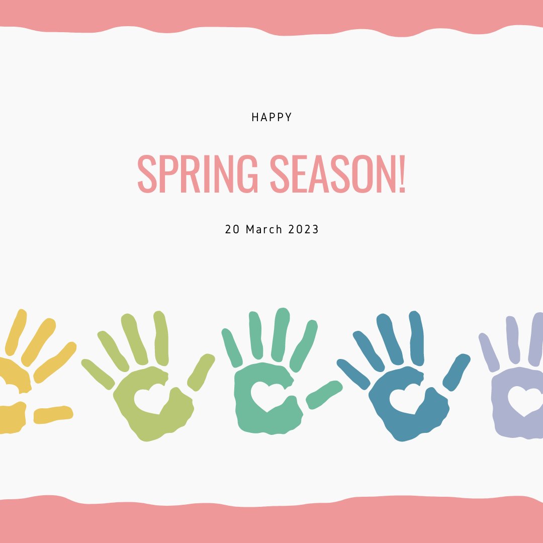 Today officially marks the start of spring! Hopefully, you can enjoy the warmer weather as we welcome a new season.