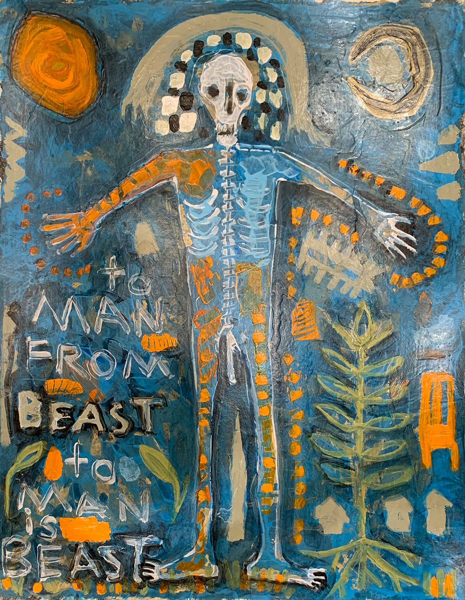Gm
Man to Beast by Feldsott

#AbstractArt #AbstractFigurative #NFTArt