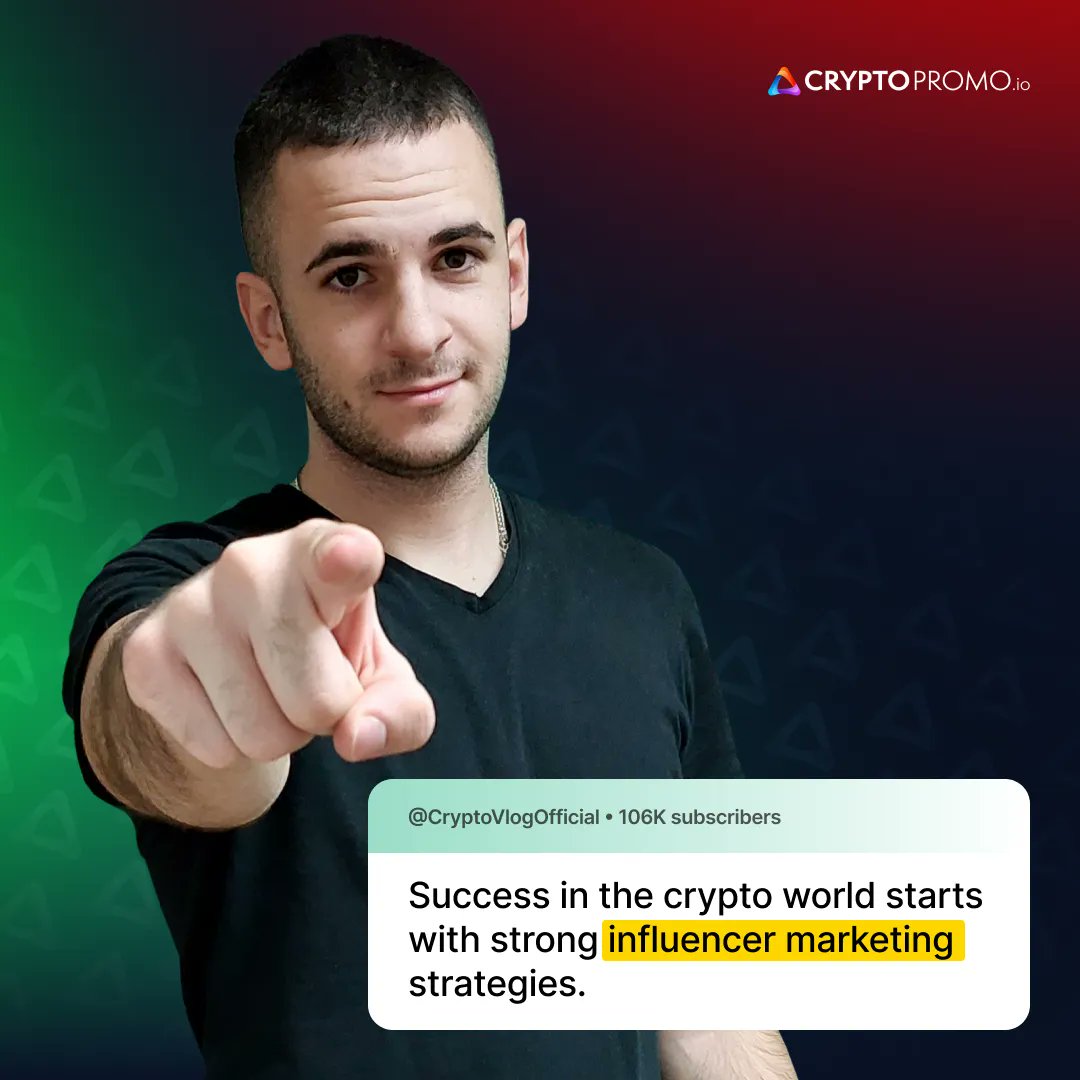 Looking to build buzz around your crypto project? Influencer marketing is a great way to get your message out there! Take advantage of the Top Crypto Influencers to promote your project right now! Link in bio!
#influenceragency #digitalmarketing #cryptobranding #cryptoinfluencer